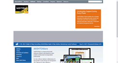 Desktop Screenshot of aashtoware.org